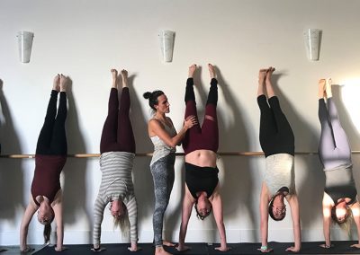 handstand. teacher training